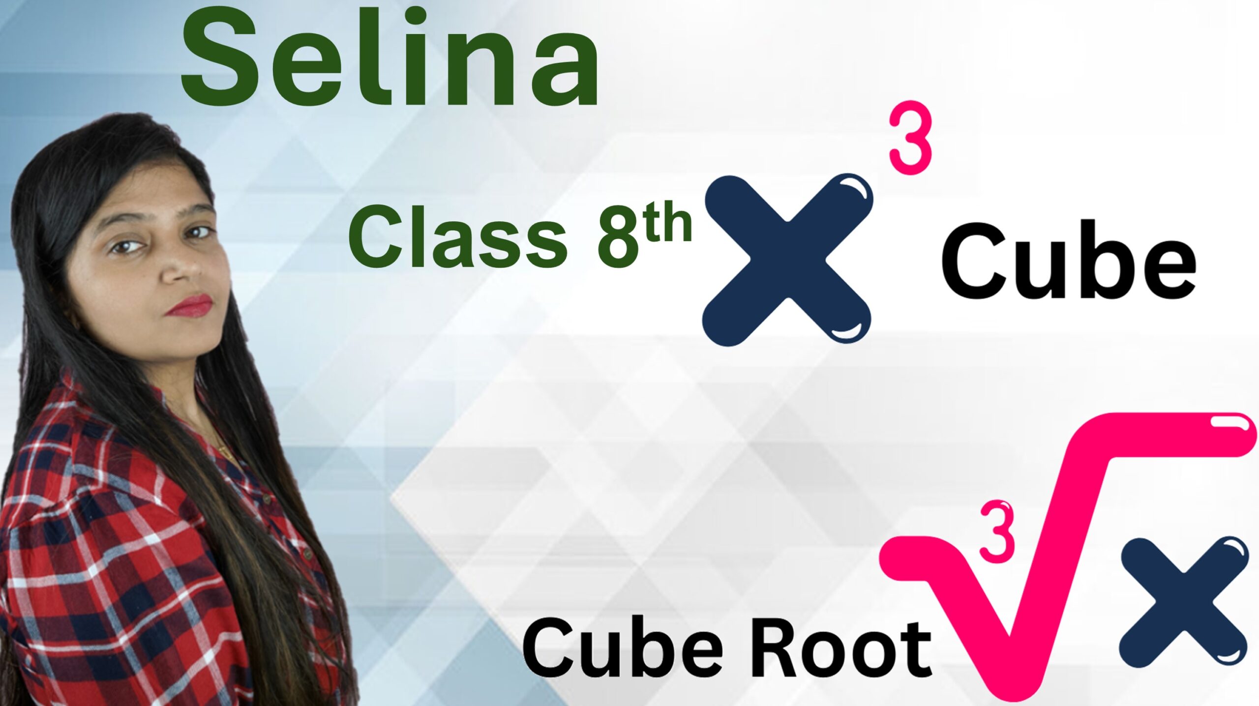 cube and cube roots class 8 selina