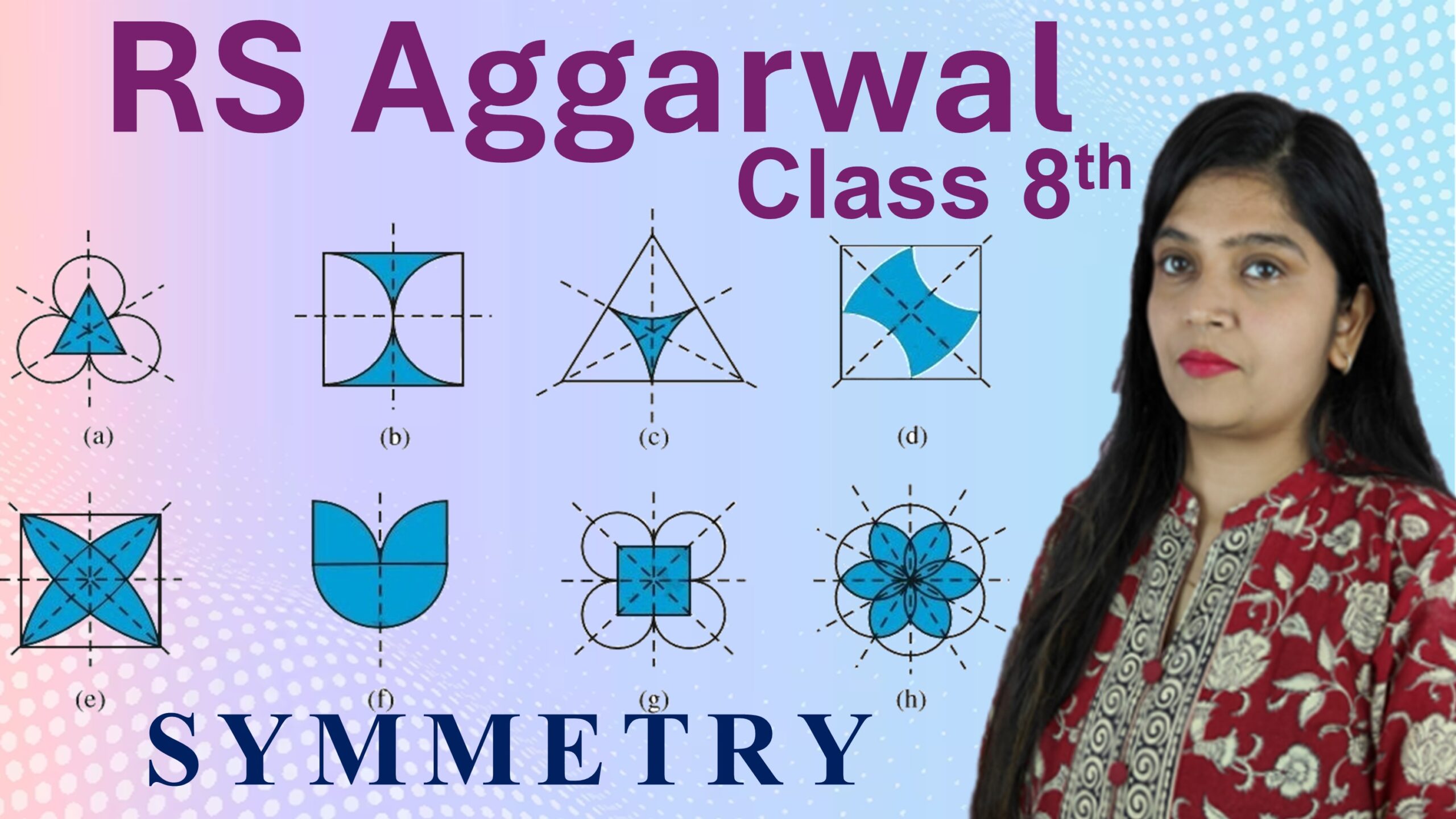 symmetry class 8 rs aggarwal